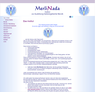 Marion Mietke - Webseite MerliNada